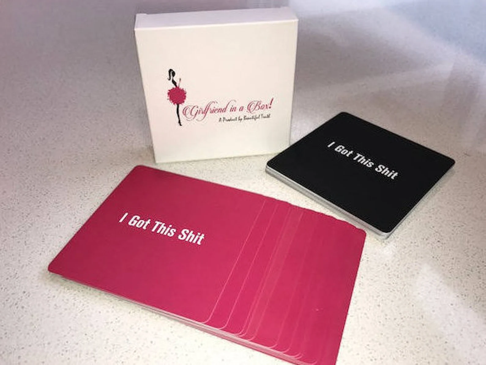 Girlfriend in a Box deck and cards